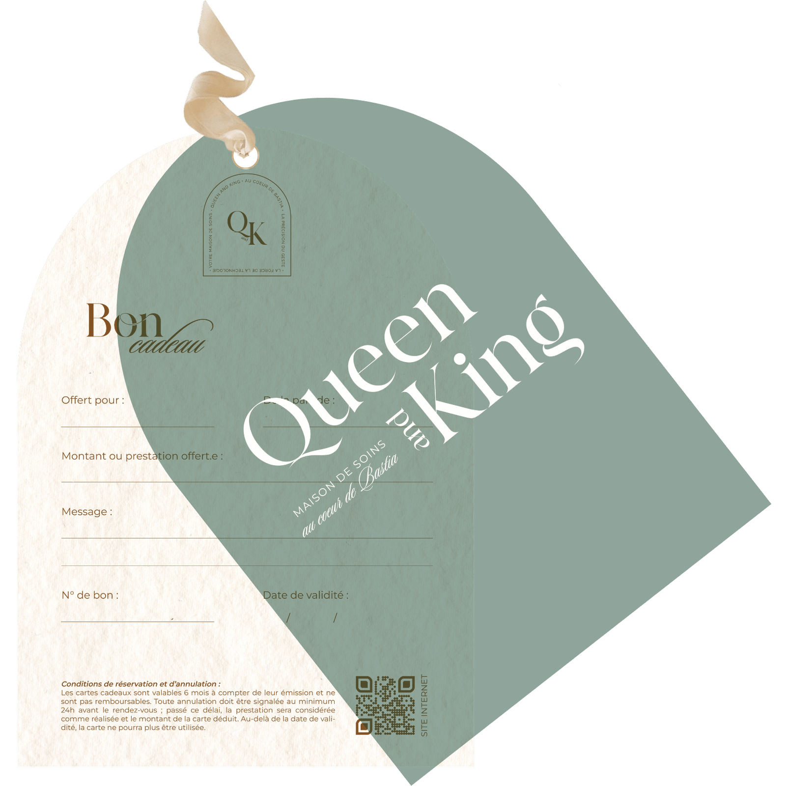 carte cadeau queen and king